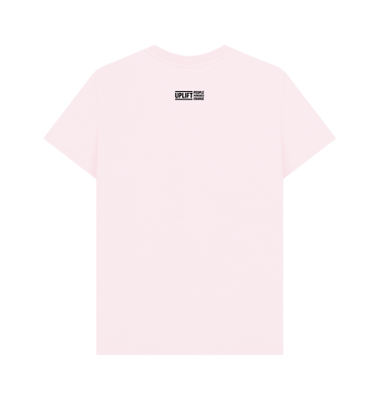 Pink Printed T-shirt Back