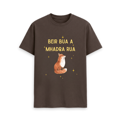 Chocolate Printed T-shirt Front