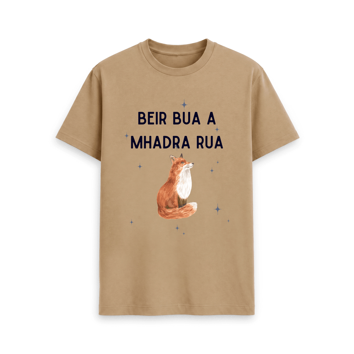 Sand Printed T-shirt Front