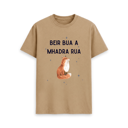 Sand Printed T-shirt Front