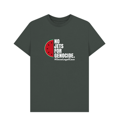 Dark Grey Printed T-shirt Front