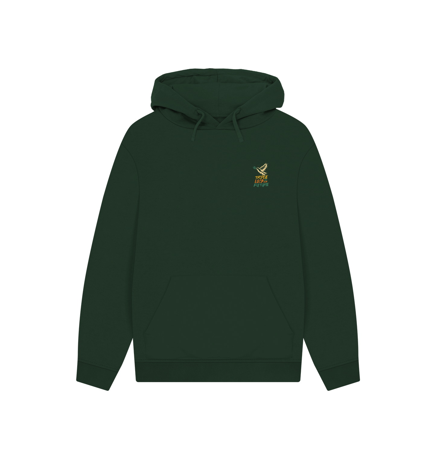 Evergreen Printed Hoody Front