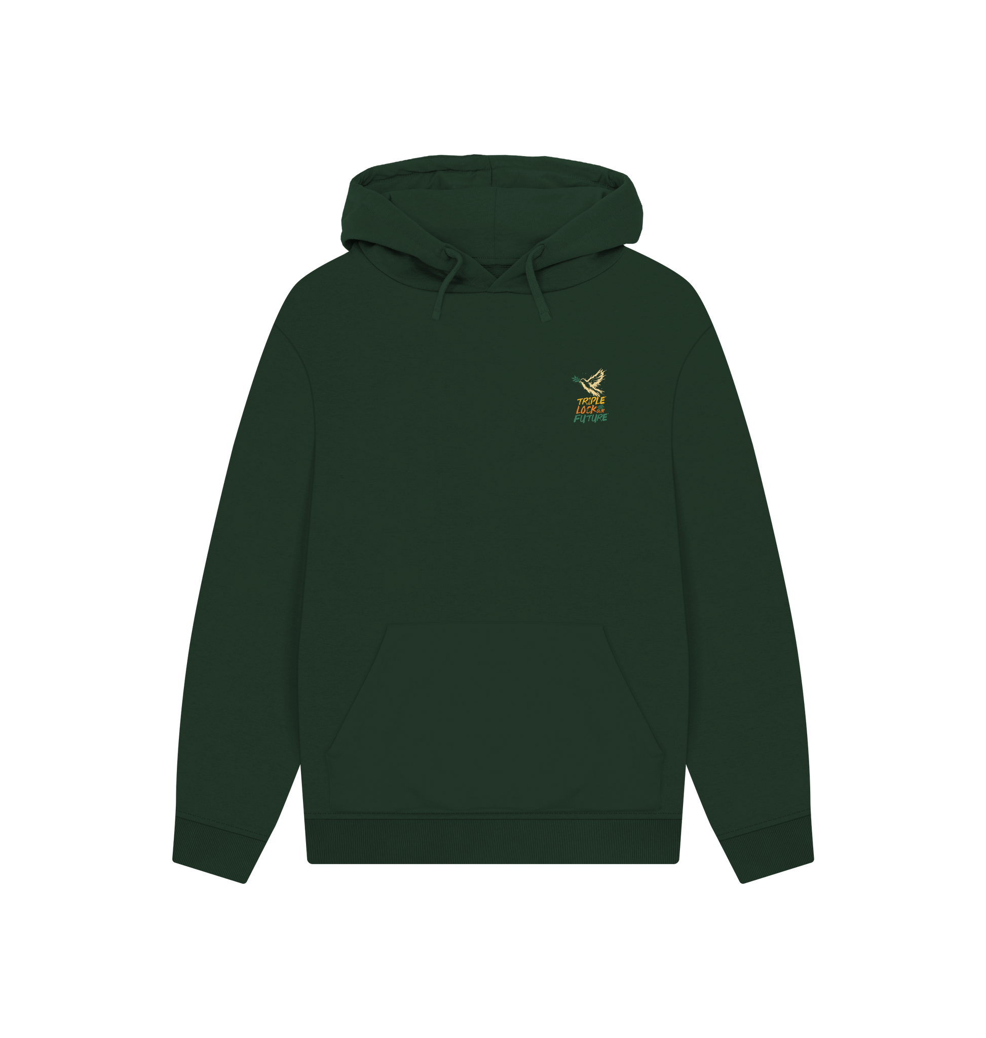 Evergreen Printed Hoody Front