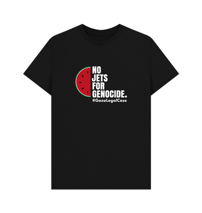 Black Printed T-shirt Front