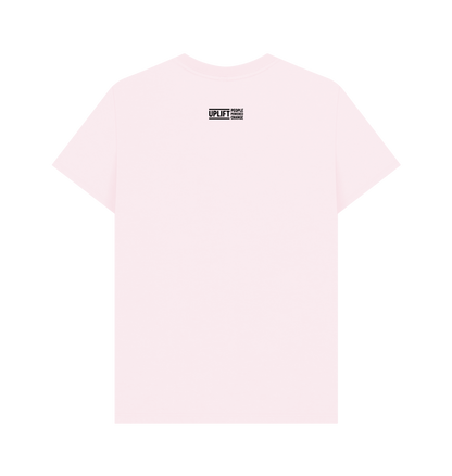 Pink Printed T-shirt Back