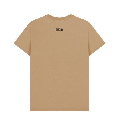 Sand Printed T-shirt Back