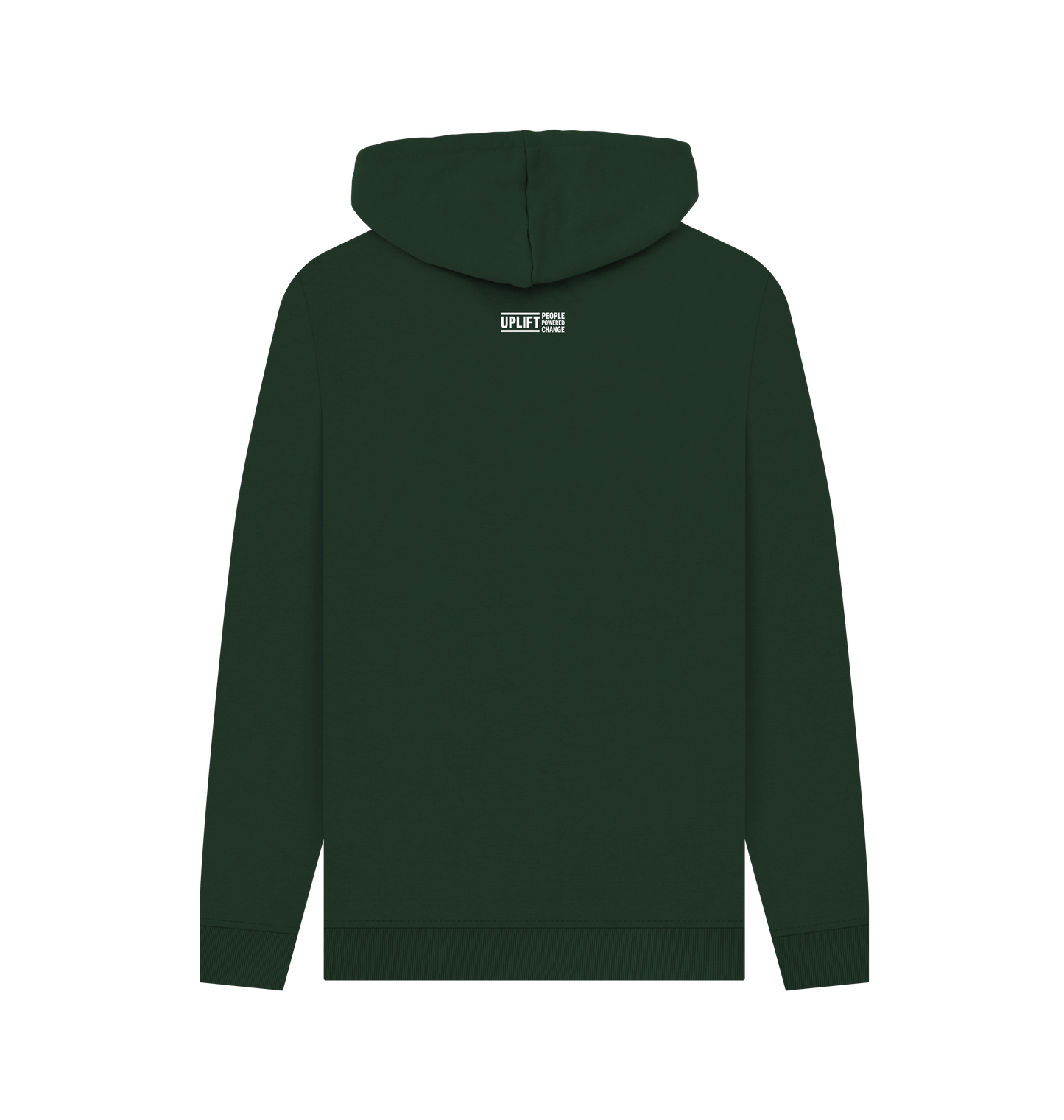 Evergreen Printed Hoody Back