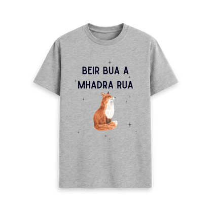 Athletic Grey Printed T-shirt Front