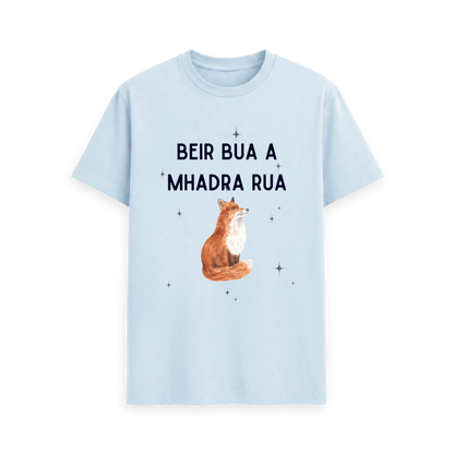 Sky Blue Printed T-shirt Front