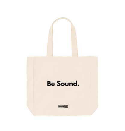 Natural Printed Bag Front