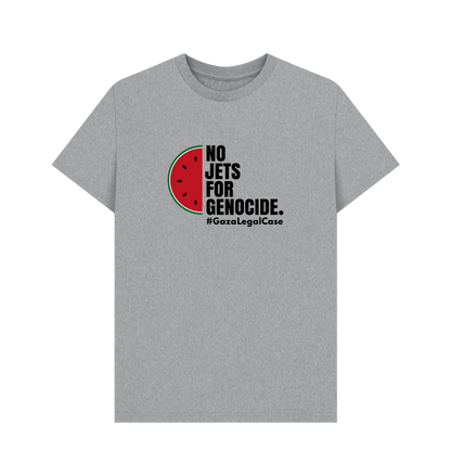 Athletic Grey Printed T-shirt Front