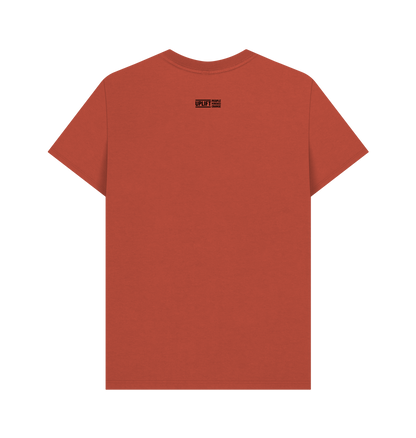 Rust Printed T-shirt Back