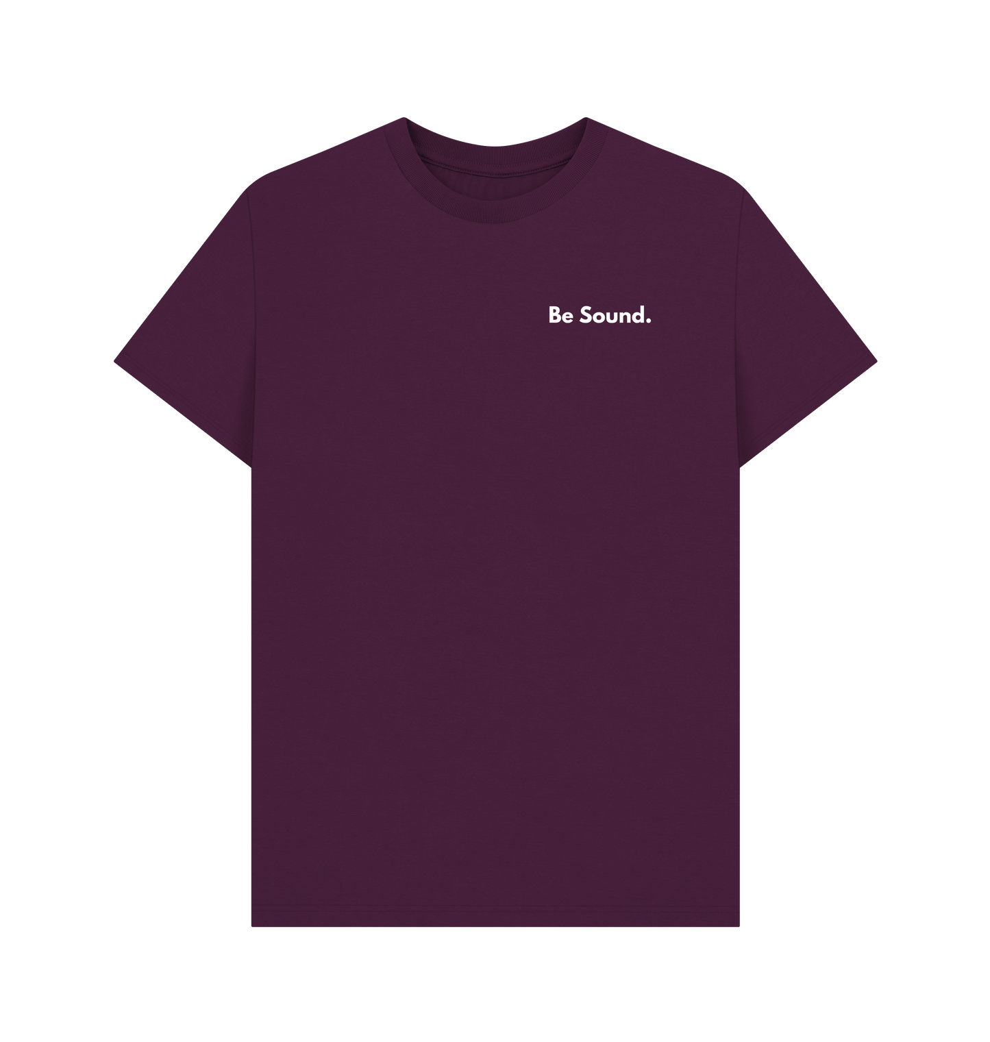 Purple Printed T-shirt Front