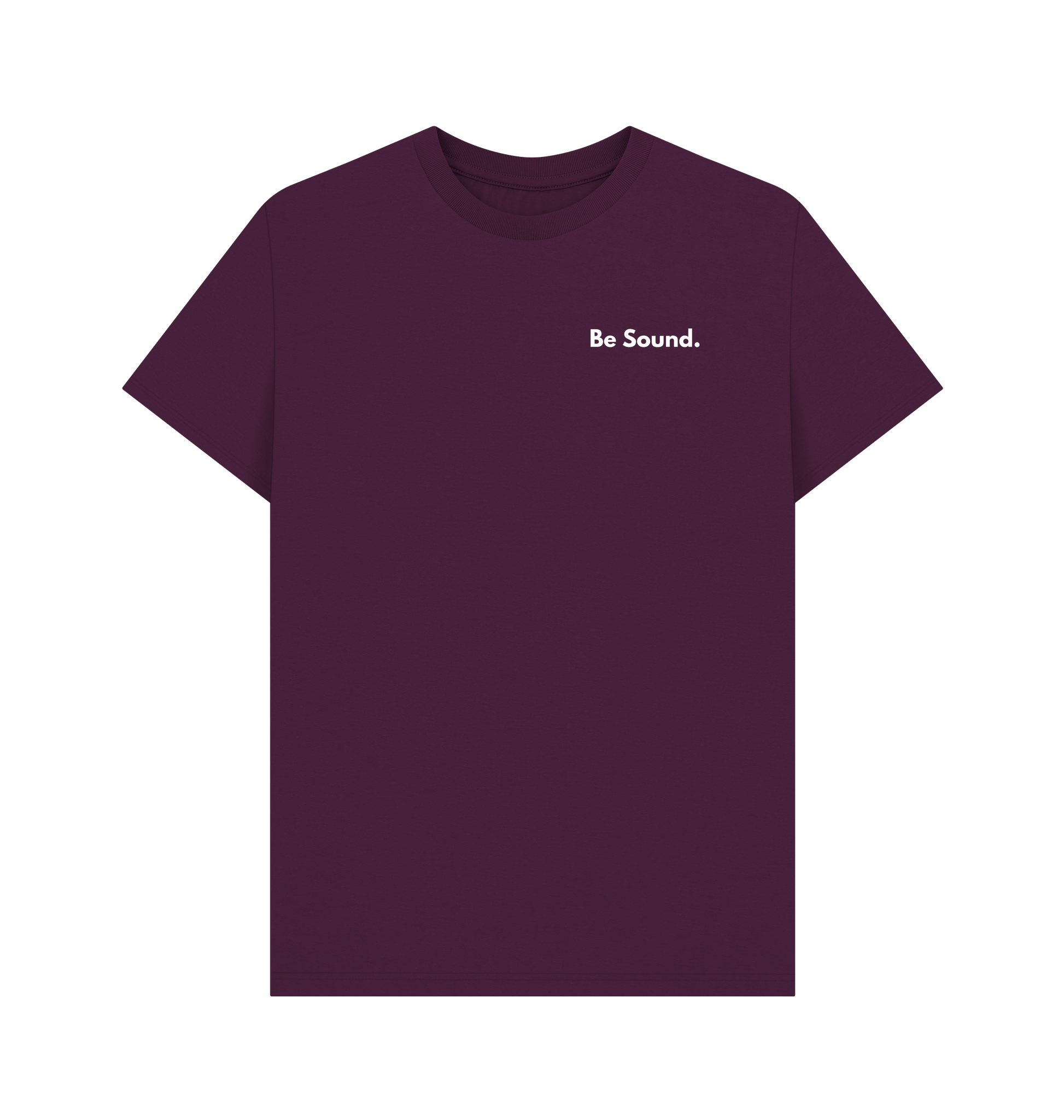 Purple Printed T-shirt Front