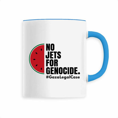 No Jets For Genocide Ceramic Mug