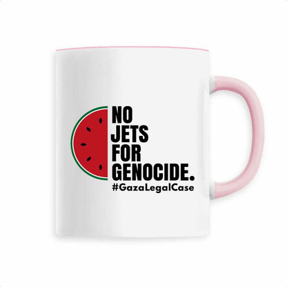 No Jets For Genocide Ceramic Mug