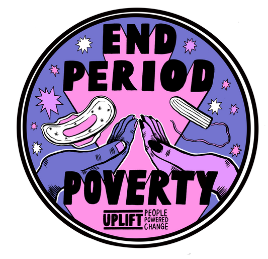 Period Poverty Sticker PREORDER