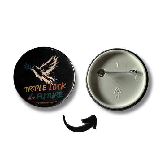 Triple Lock our Future Badge
